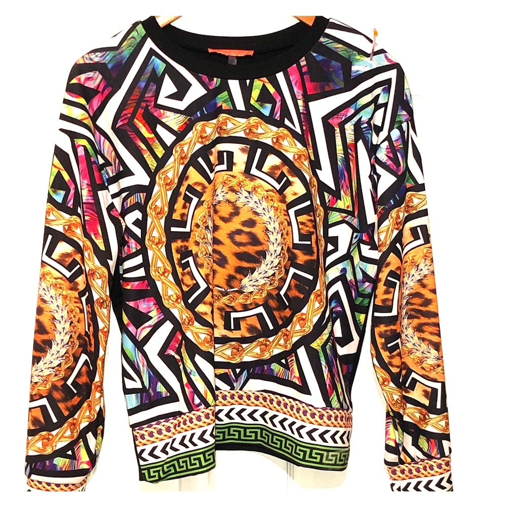 Chain link multicolored top